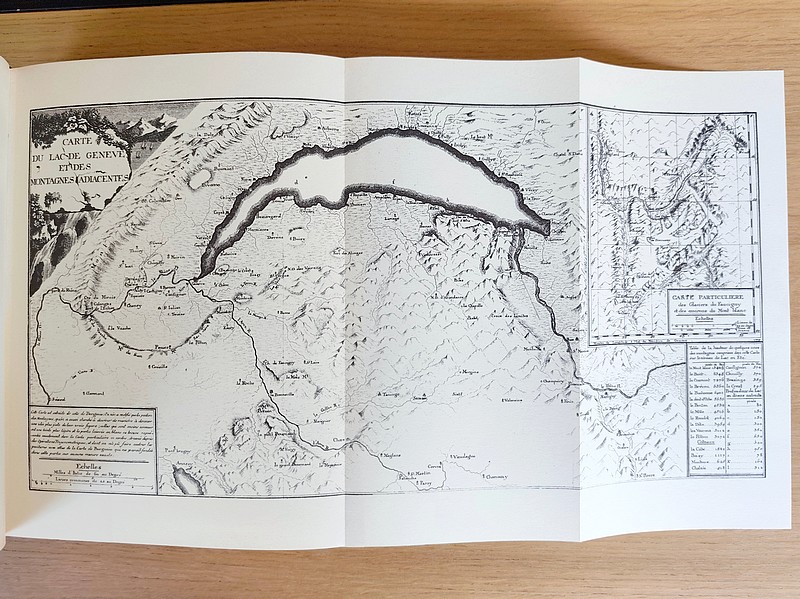 Voyages dans les Alpes précédés de Mémoire historique sur la vie et les écrits de Horace-Bénédict de Saussure par Jean Senebier (4 volumes)