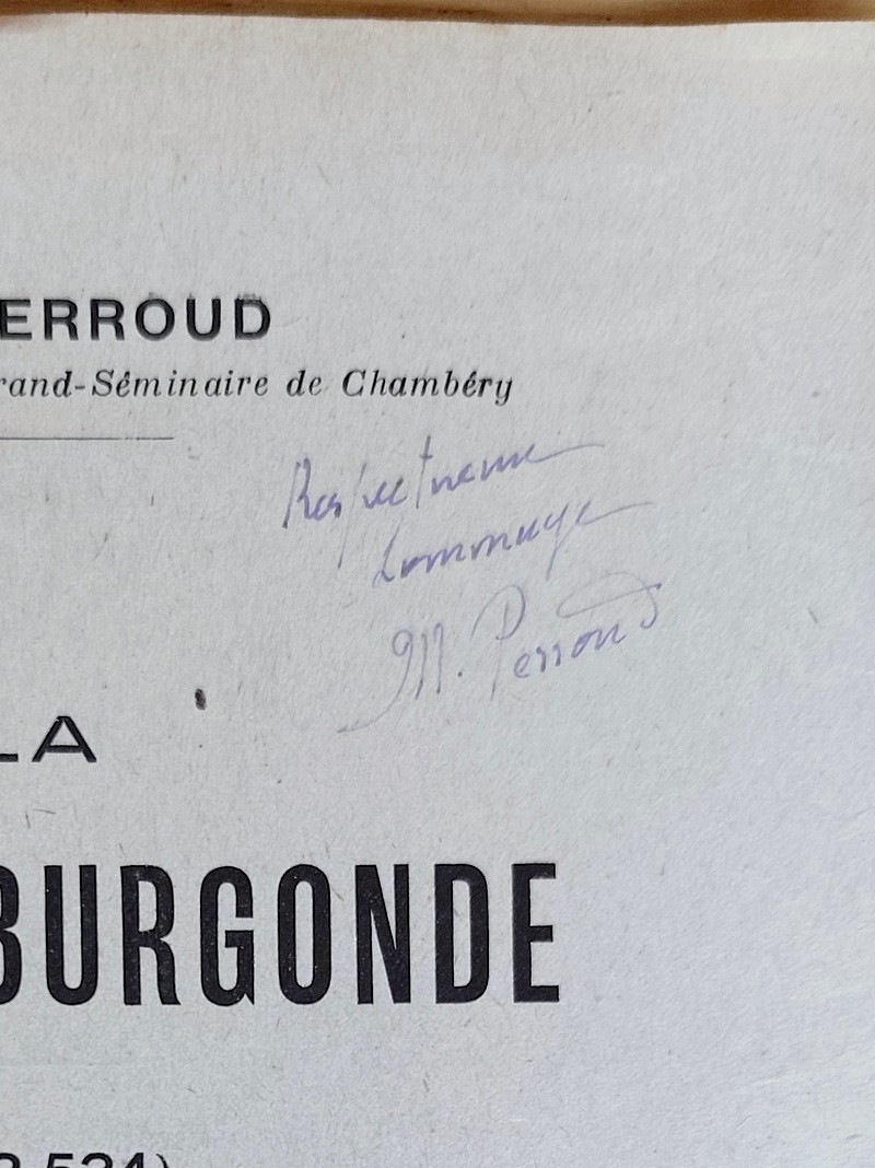 La Savoie Burgonde (443 - 534)