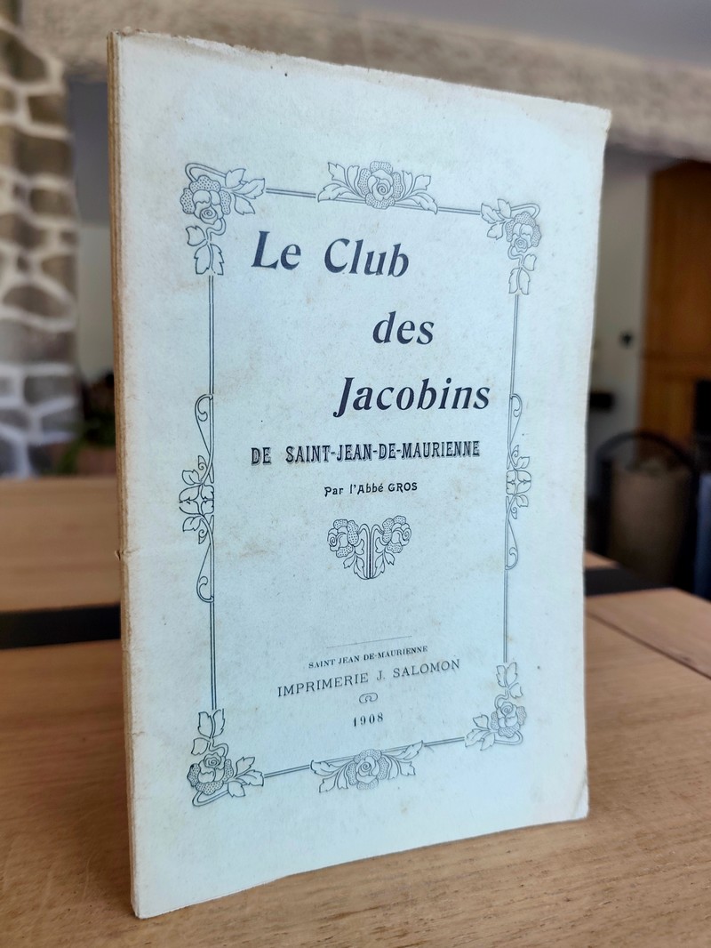 Le club des Jacobins de Saint-Jean-de-Maurienne