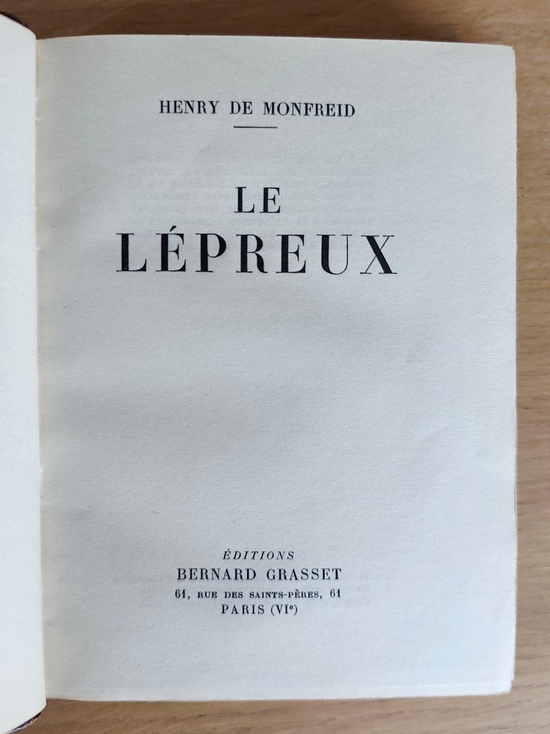 Le lépreux