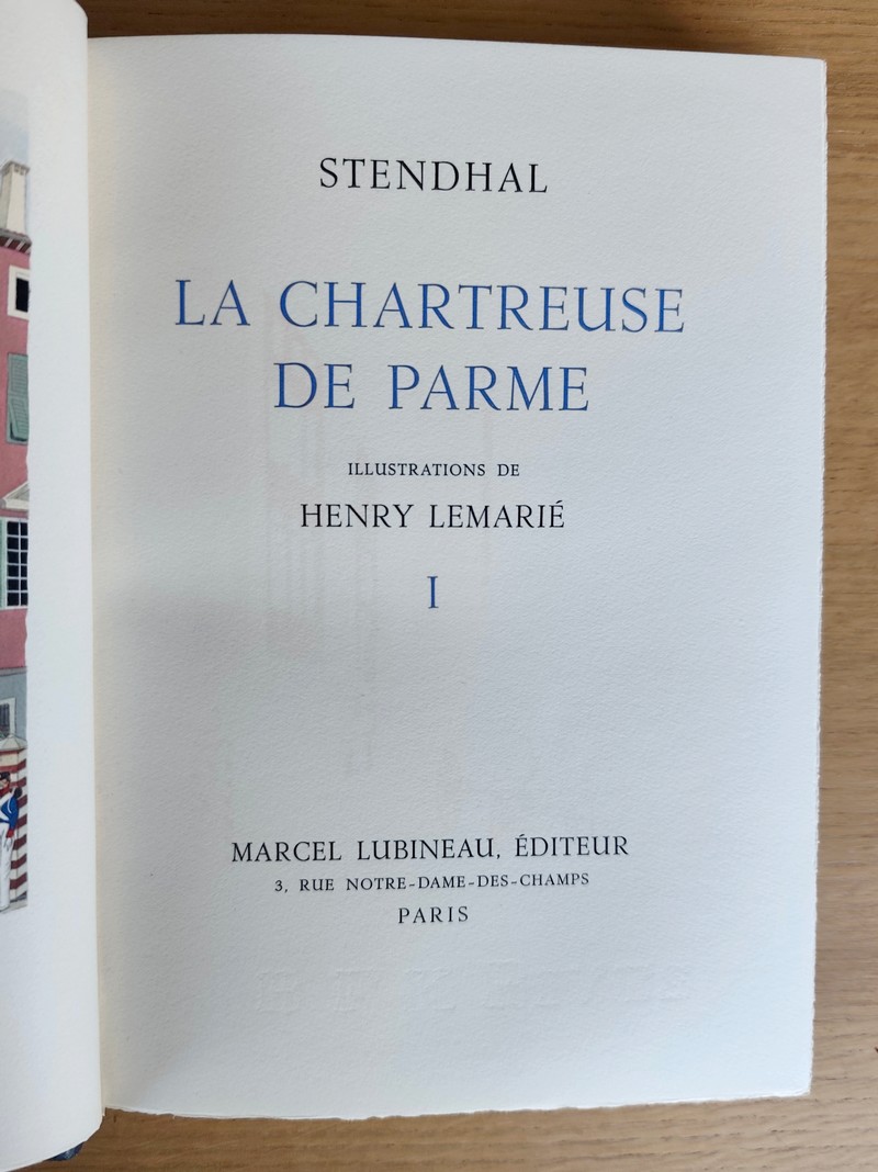 La Chartreuse de Parme (3 volumes)