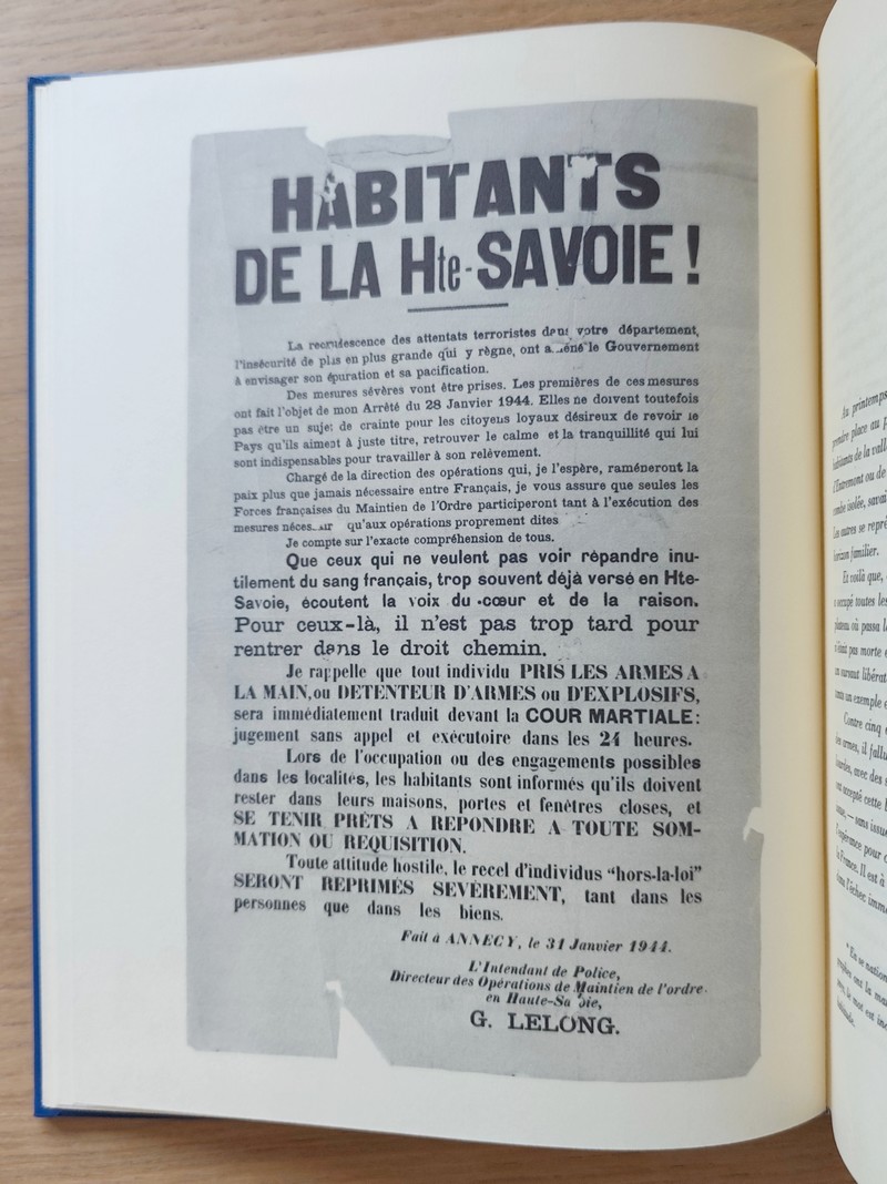 Glières, Haute-savoie : première bataille de la résistance, 31 janvier-26 mars 1944