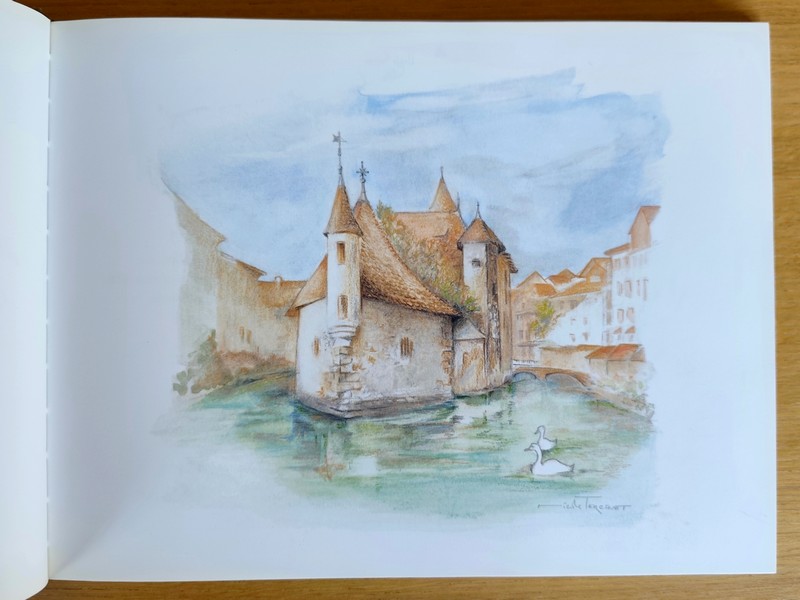 Aquarelles en Haute-Savoie