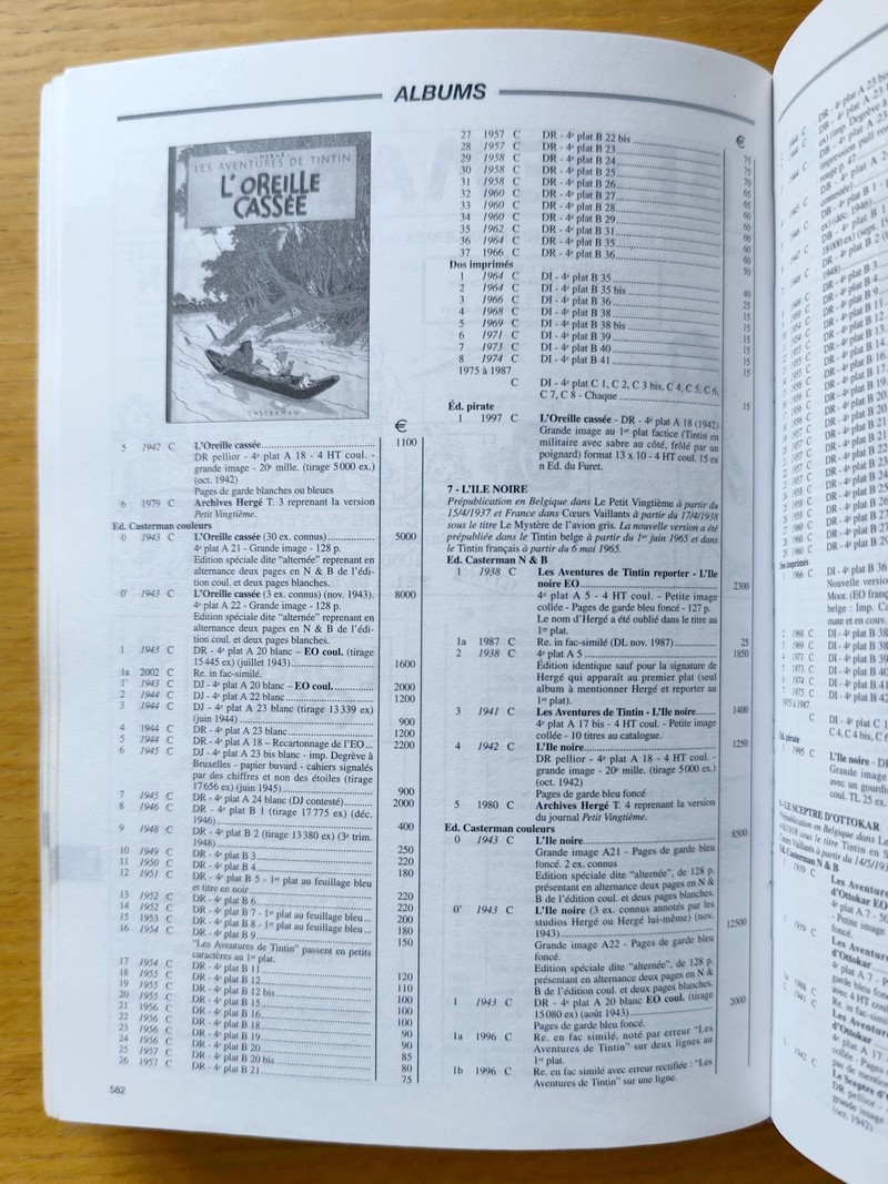 BDM, Trésor de la Bande Dessinée, 
catalogue encyclopédique 2005 - 2006