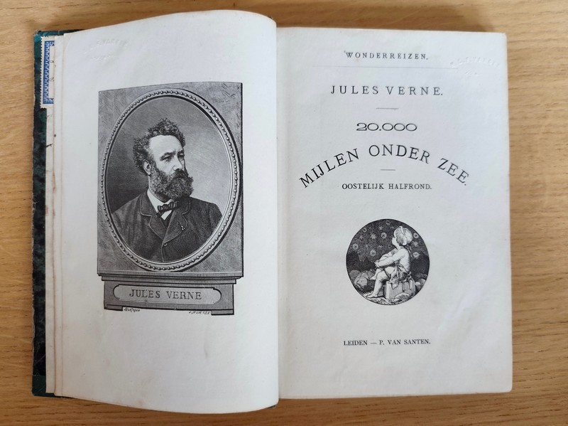 20 000 mijlen onder zee (2 volumes) oostelijk halfrond - westlijk halfrond