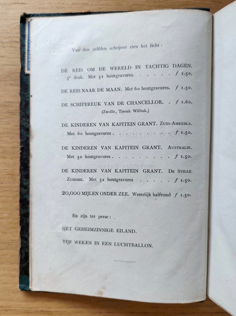 20 000 mijlen onder zee (2 volumes) oostelijk halfrond - westlijk halfrond