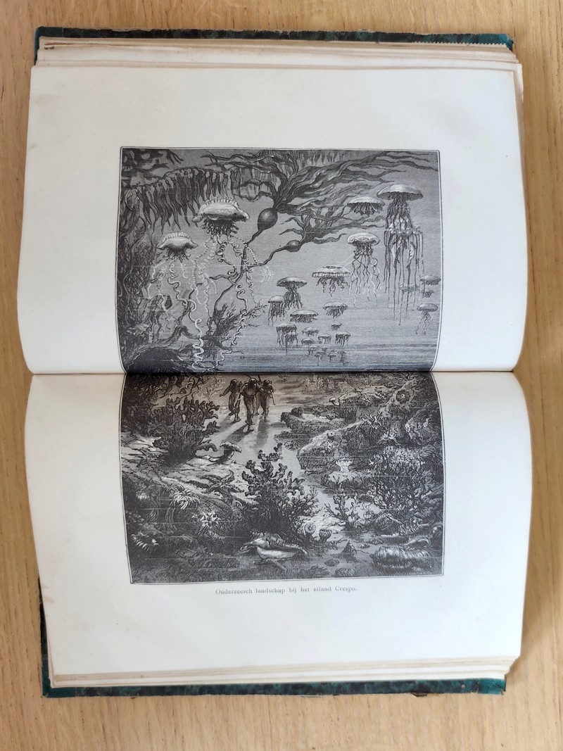 20 000 mijlen onder zee (2 volumes) oostelijk halfrond - westlijk halfrond