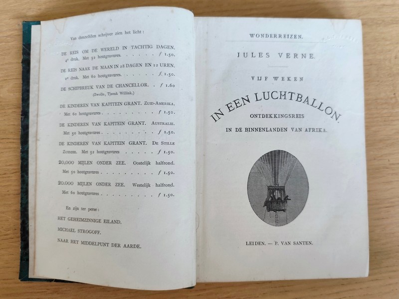 Vijf weken in een luchtballon