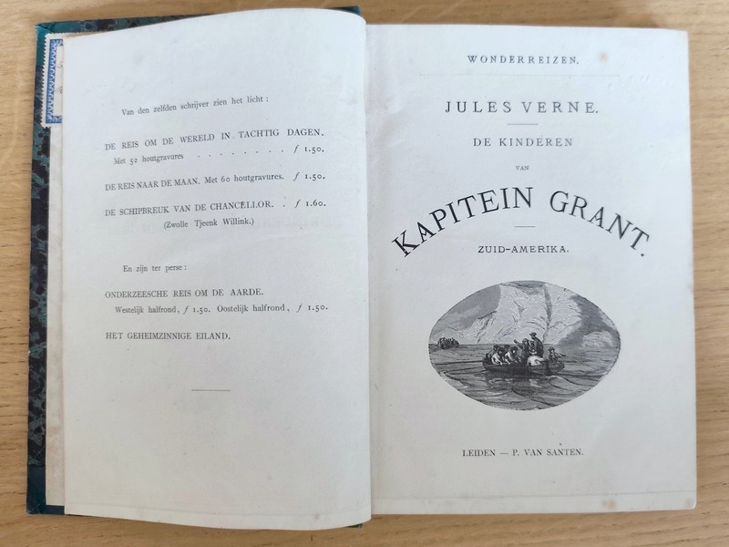 De kinderen van Kapitein Grant (3 volumes) Zuid-Amerika - Australie - De still zuidzee