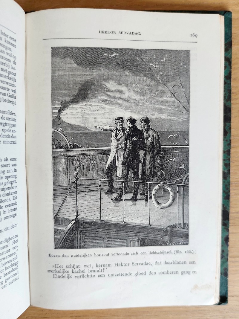 Hektor Servadac - Reizen en avonturen in de Planetenwereld (2 volumes) De vulkaan-bewoners - De terughtocht naar de aarde