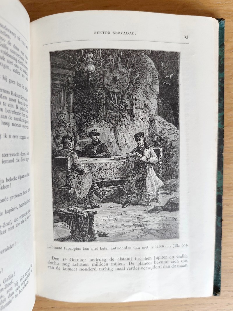 Hektor Servadac - Reizen en avonturen in de Planetenwereld (2 volumes) De vulkaan-bewoners - De terughtocht naar de aarde