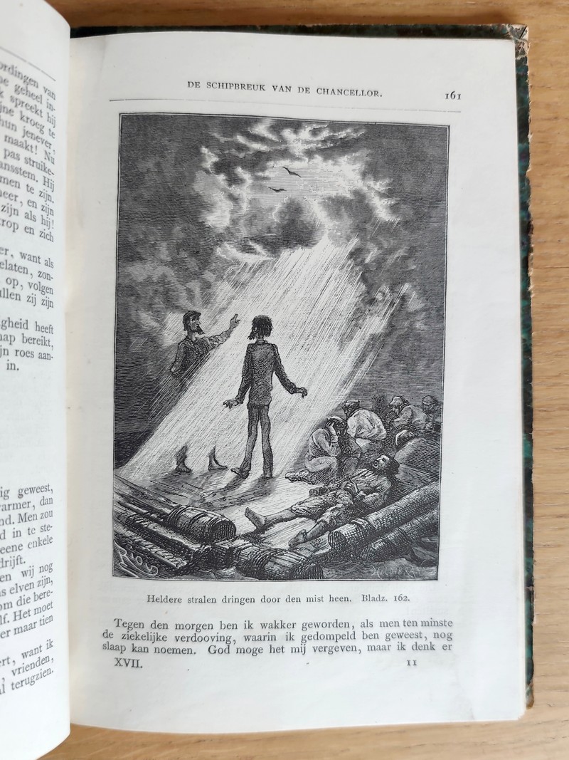 De schipbreuk van de Chancellor gevoldg door Martin Praz