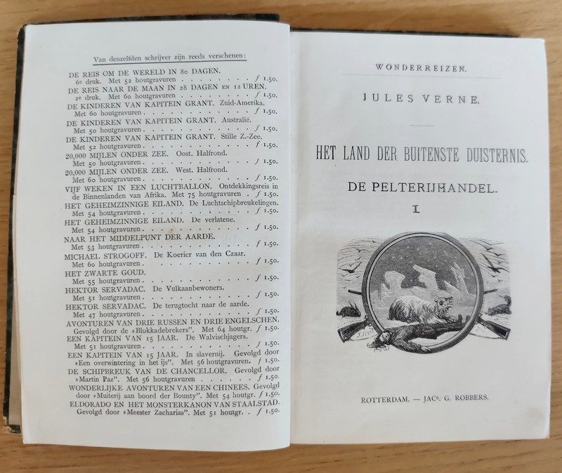 Het land der buitenste duisternis de pelterijhandel