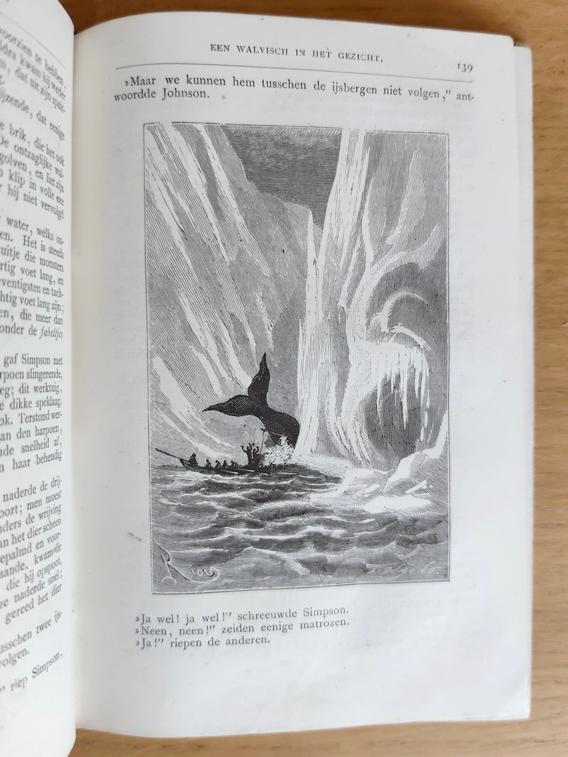 Reizen en lotgevallen van Kapitein Hatteras (2 volumes) de engelschen aan de noordpool - de Yswoestijn