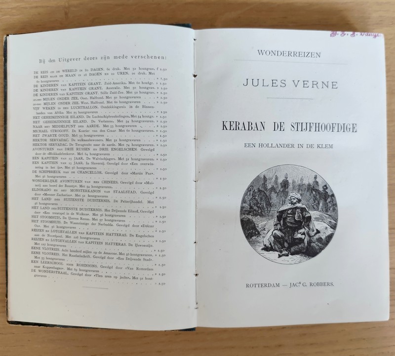 Keraban de stijfhoofdige (2 volumes) Enne hollander in de klem - Schipbreuk en redding