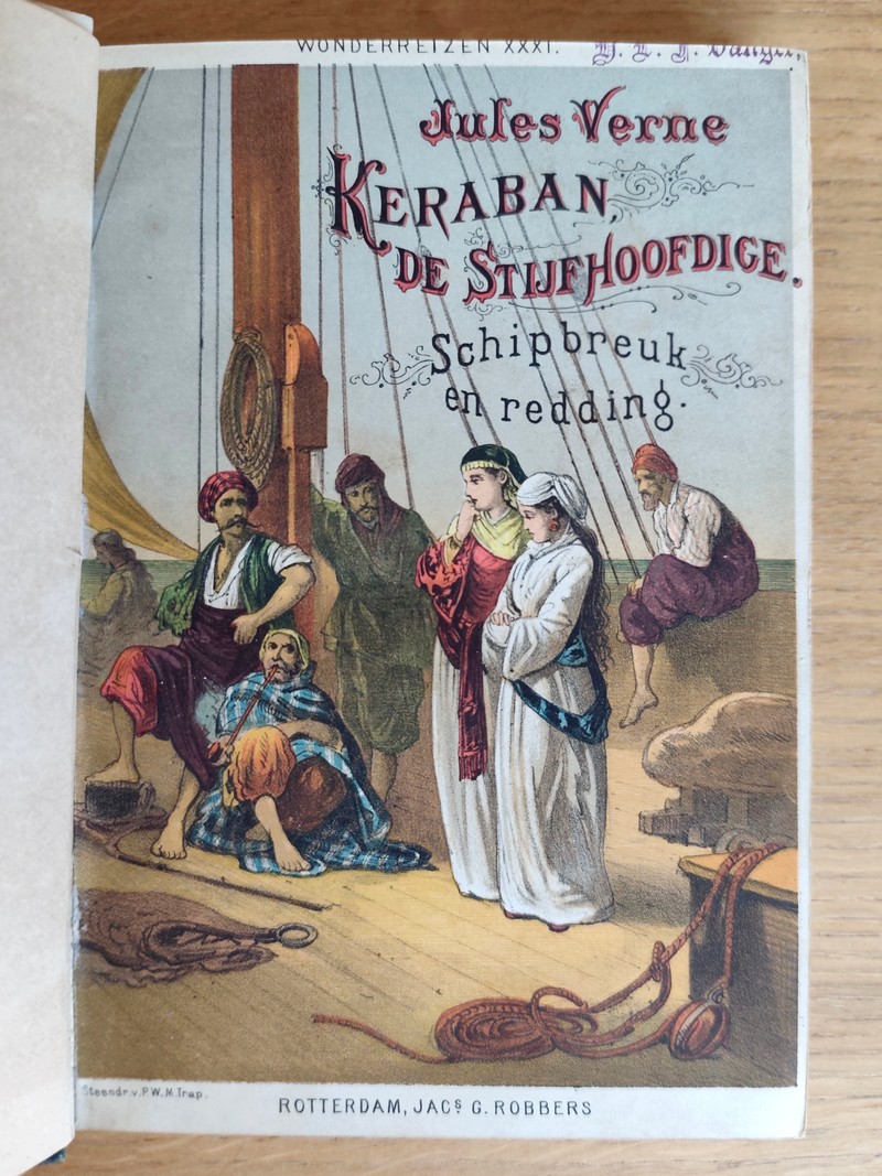 Keraban de stijfhoofdige (2 volumes) Enne hollander in de klem - Schipbreuk en redding
