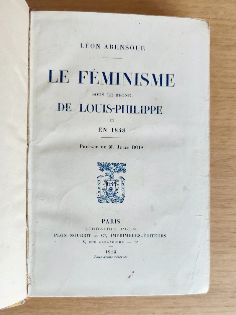 Le féminisme sous le règne de Louis-Philippe et en 1848