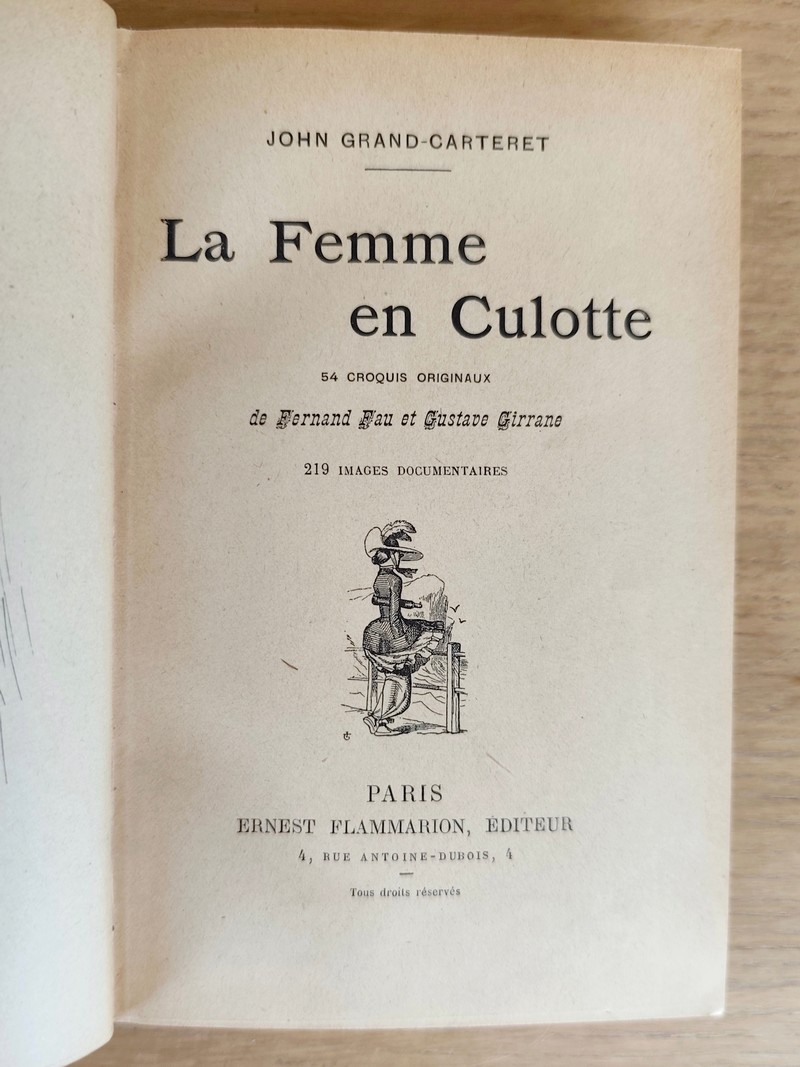 La Femme en culotte