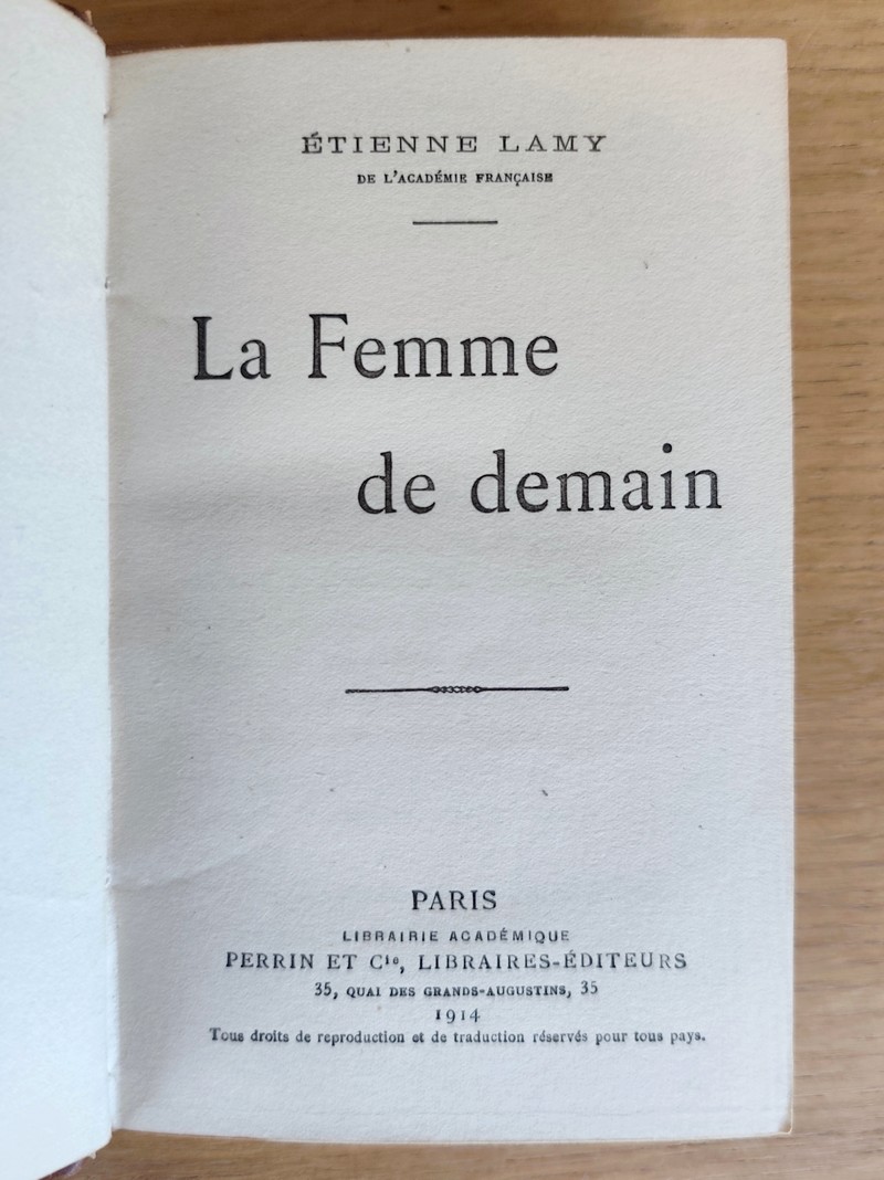 La femme de demain