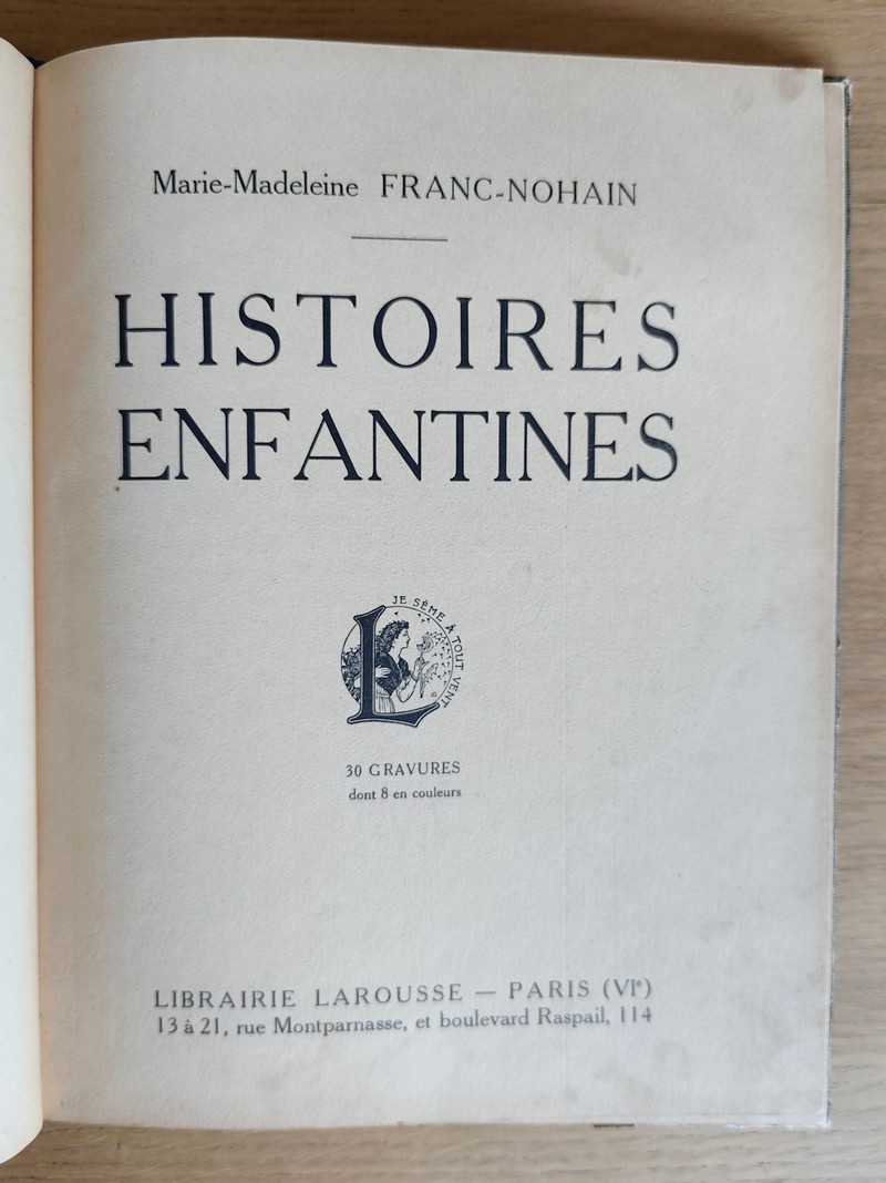 Histoires enfantines