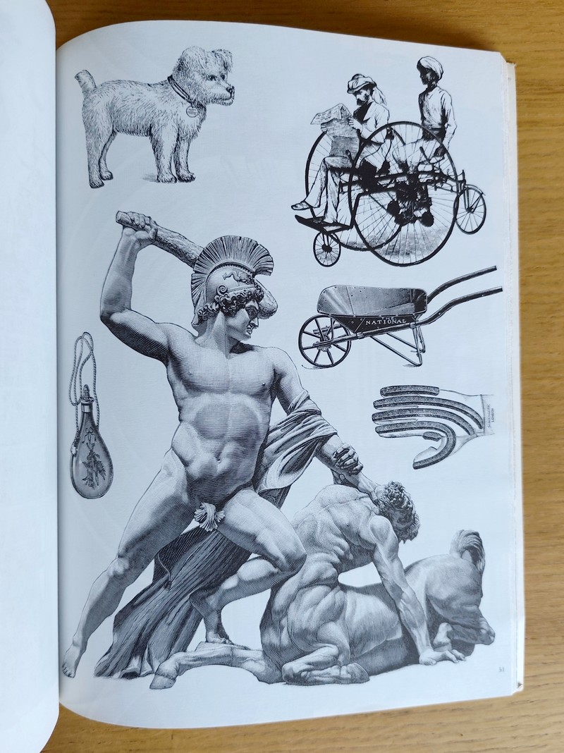 Picture sourcebook for collage and decoupage