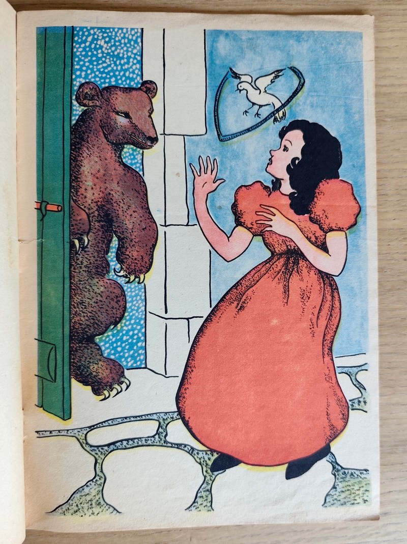 Neige-blanche et Rose-rouge