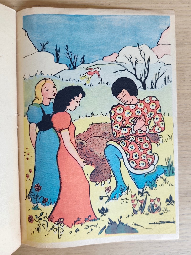 Neige-blanche et Rose-rouge