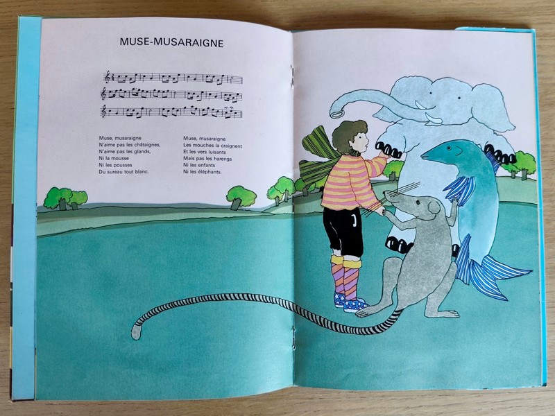 Fabulettes : Hérisson - Veux-tu monter dans mon bateau ? - Muse-Musaraigne - Berceuse pour une pomme - Chanson pour sauter à la corde - Mouchelette