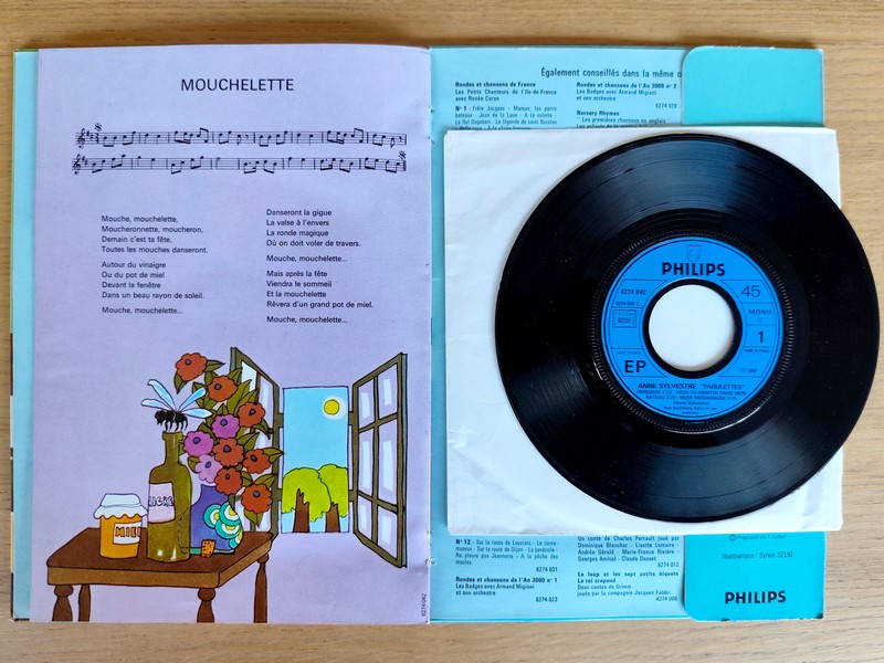 Fabulettes : Hérisson - Veux-tu monter dans mon bateau ? - Muse-Musaraigne - Berceuse pour une pomme - Chanson pour sauter à la corde - Mouchelette