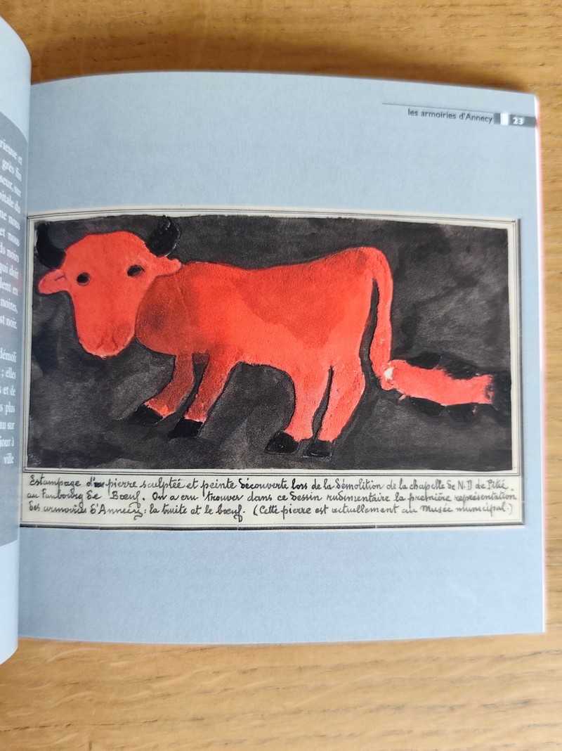 Armorial des communes de la Haute-Savoie. Joint : Les armoiries d'Annecy