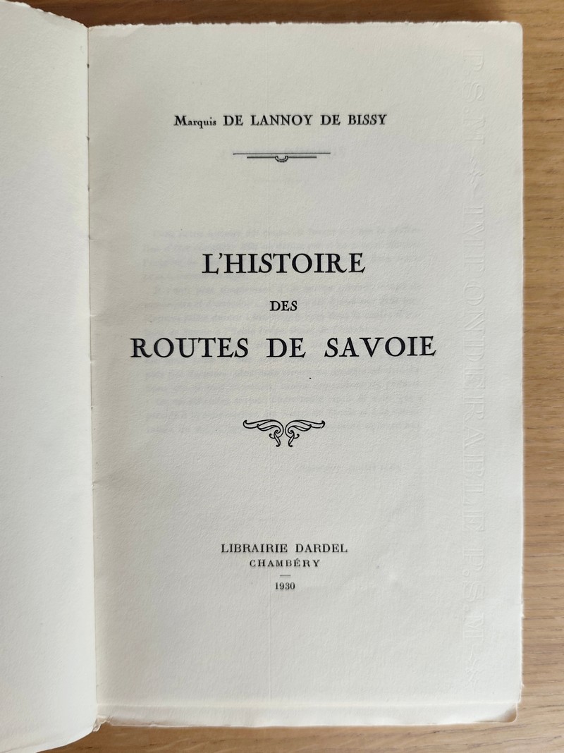 L'Histoire des routes de Savoie