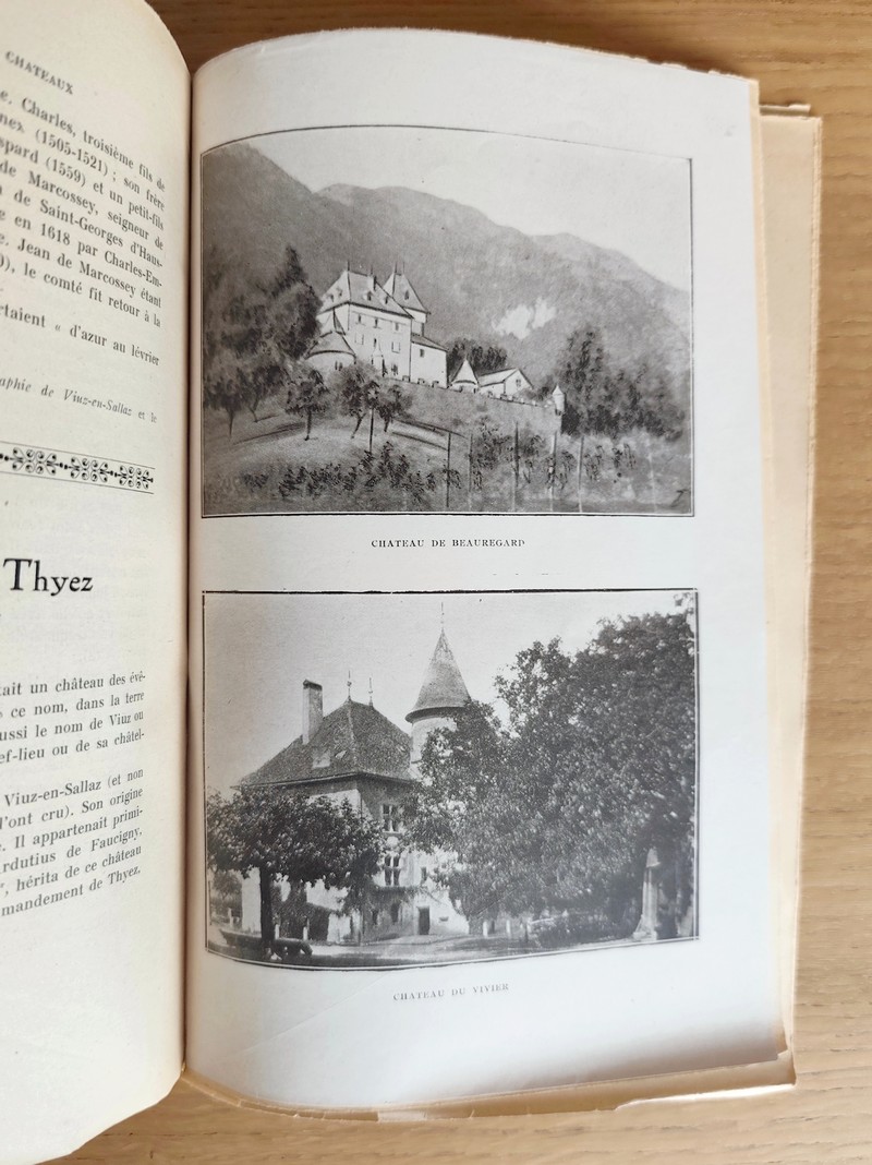 Histoire d'Alleves, mandement d'Alby sur Chéran - Un drame au col du Bonhomme le 19 novembre 1784 - Une belle famille de Vieugy au service de l'église pendant la Révolution française - Les anciens châteaux du Faucigny