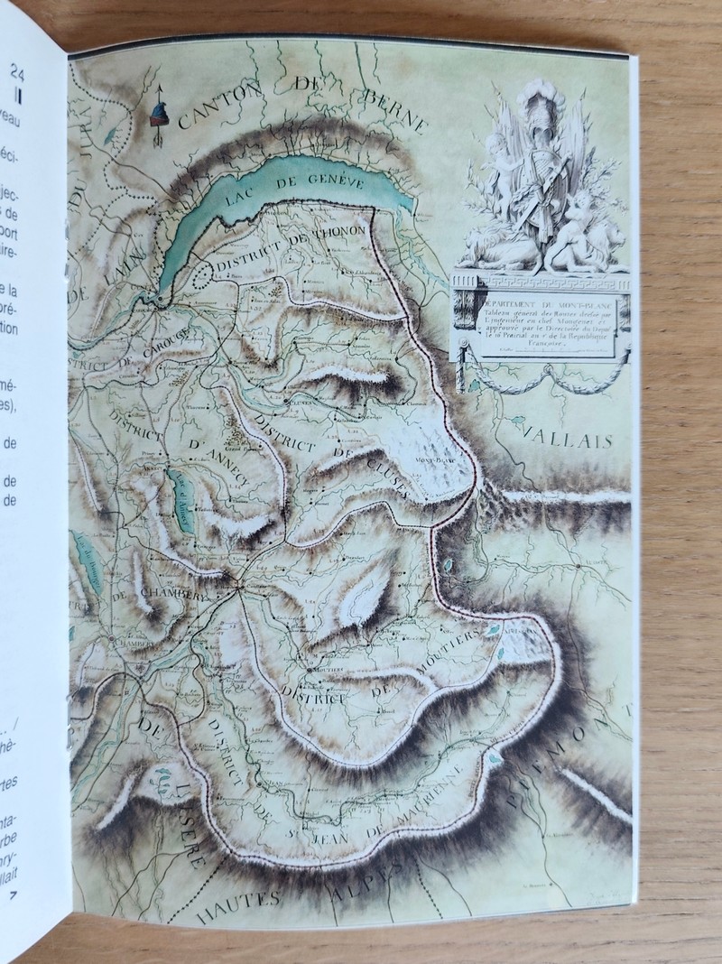 Cartes de montagne, Cartes de Savoie