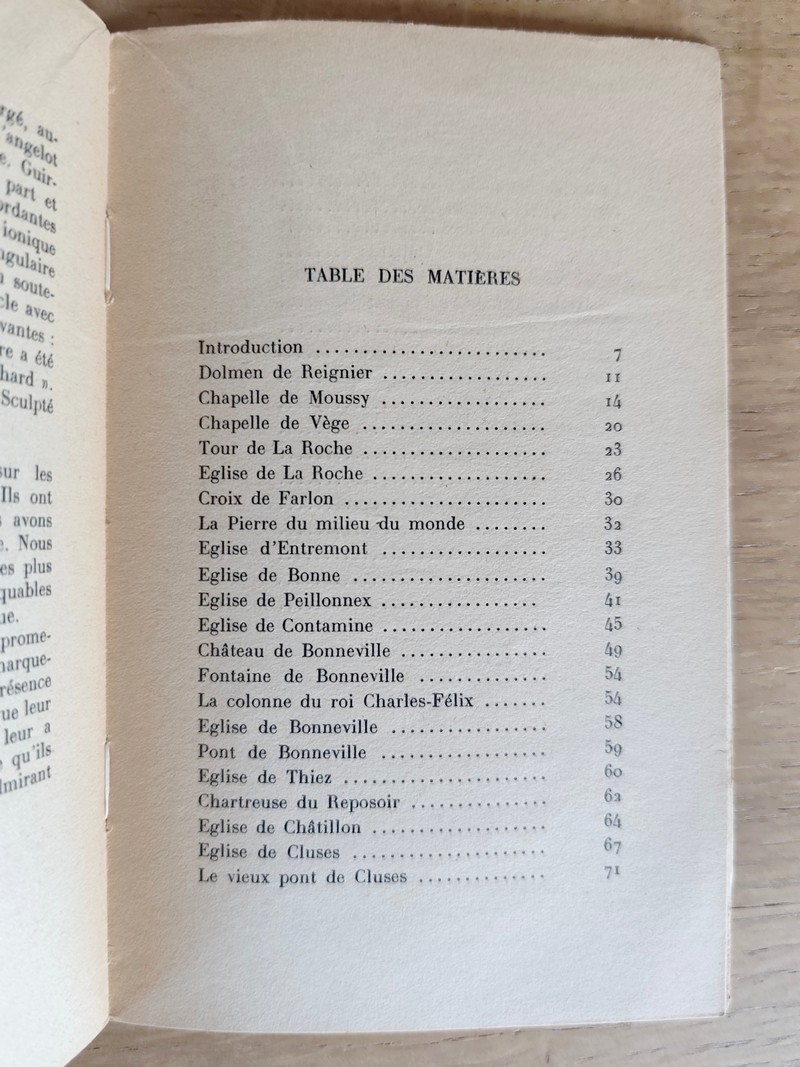Le patrimoine archéologique et artistique du Faucigny