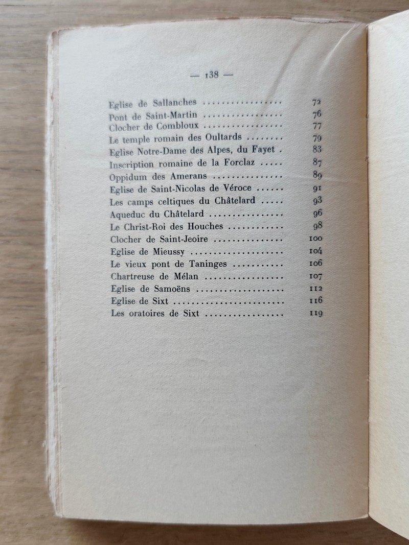 Le patrimoine archéologique et artistique du Faucigny