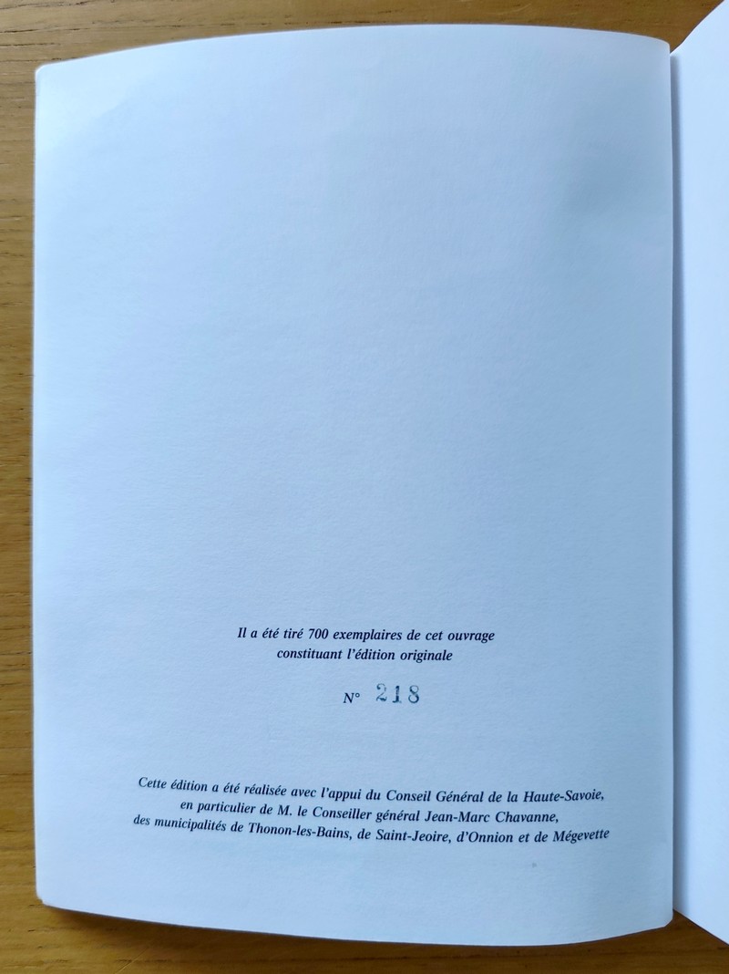 Académie chablaisienne, Documents d'histoire savoyarde vol. I : François Jacquard de Savoie en Cochinchine (d'après sa correspondance)