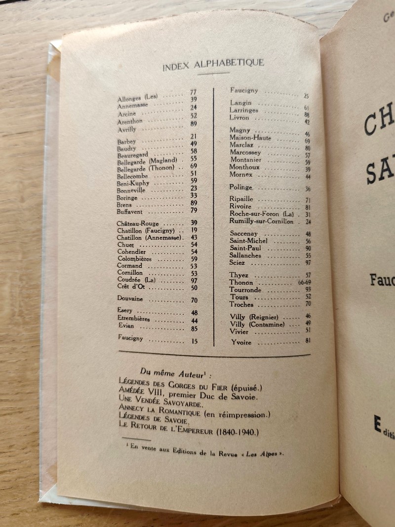 Châteaux Savoyards. Tome I : Faucigny et Chablais