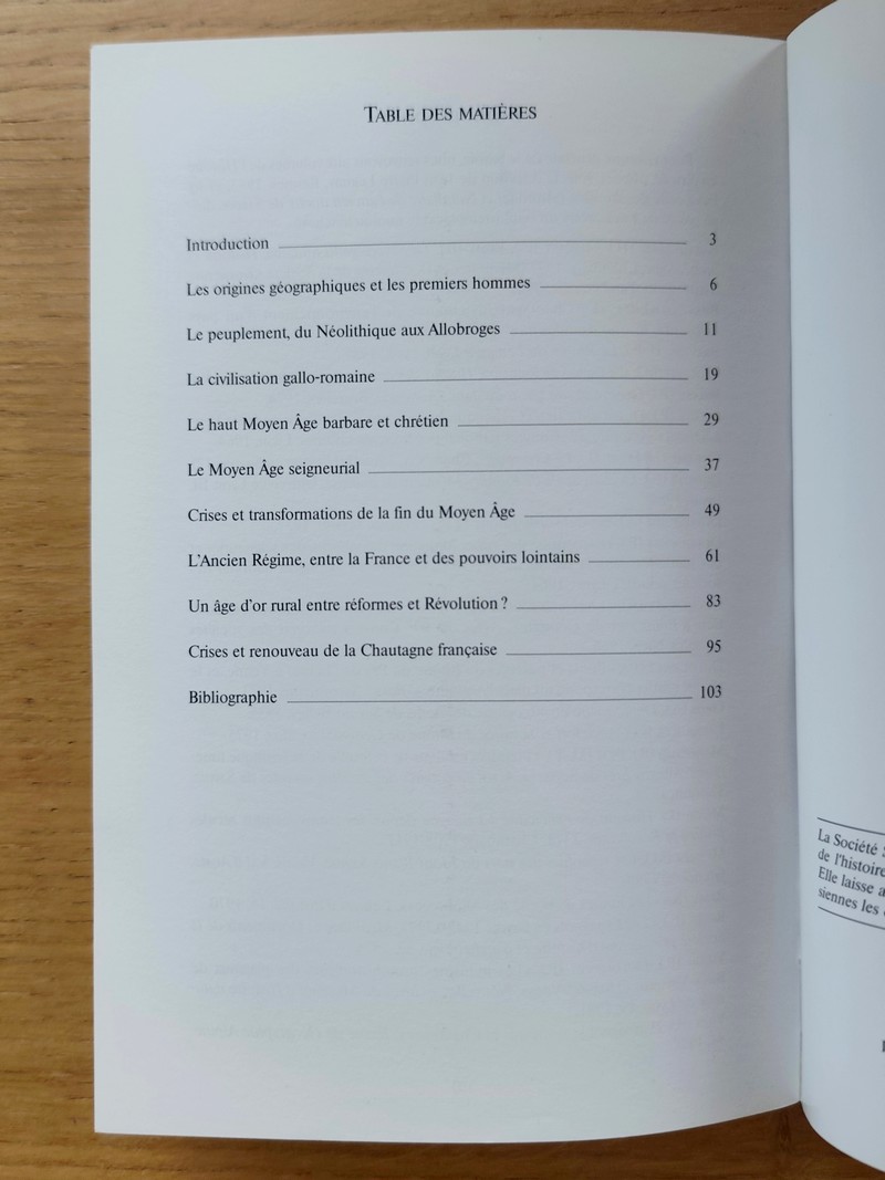 La Chautagne, Histoire exemplaire d'un avant-pays savoyard