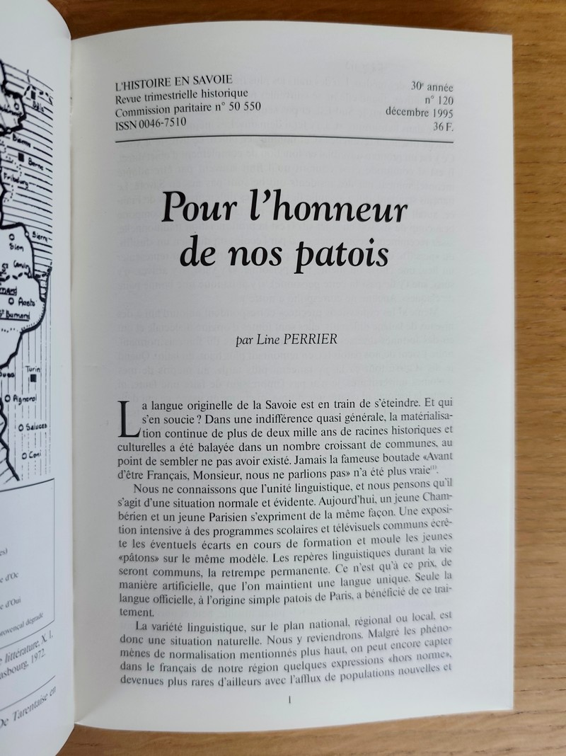 Pour l'honneur de nos patois