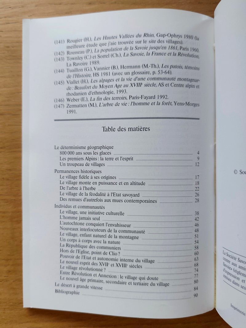 Villages de montagne en Savoie