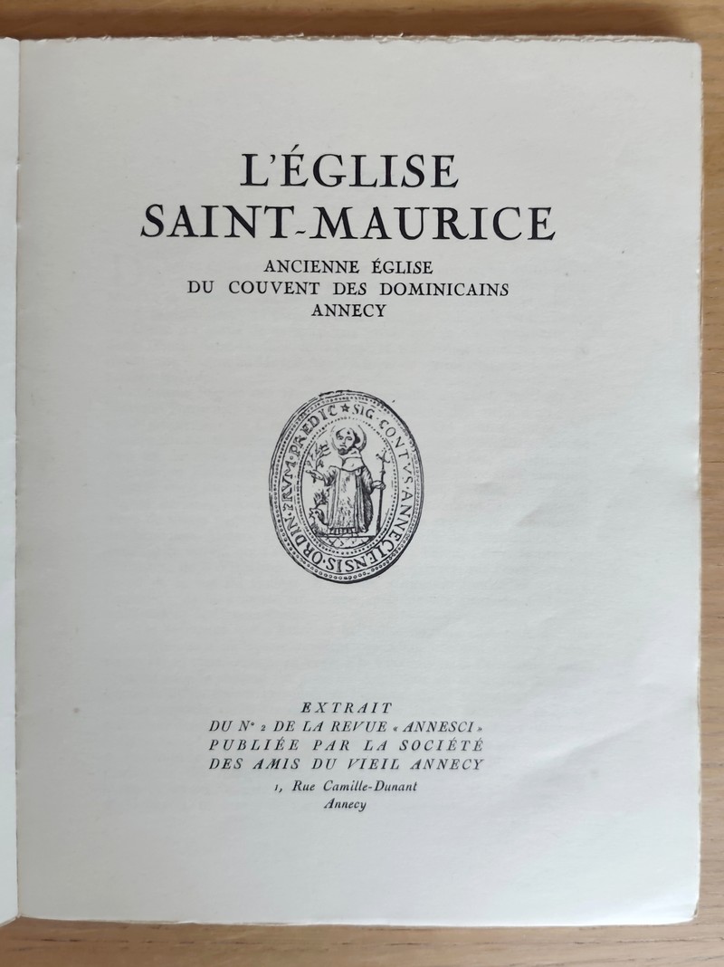 L'église Saint-Maurice, ancienne église du couvent des Dominicains, Annecy