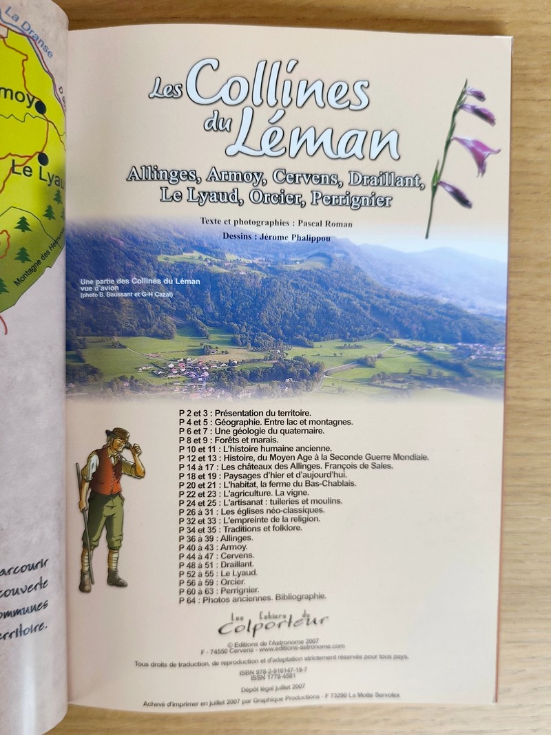 Les collines du Léman. Allinges, Armoy, Cervens, Draillant, Le Lyaud, Orcier, Perrignier