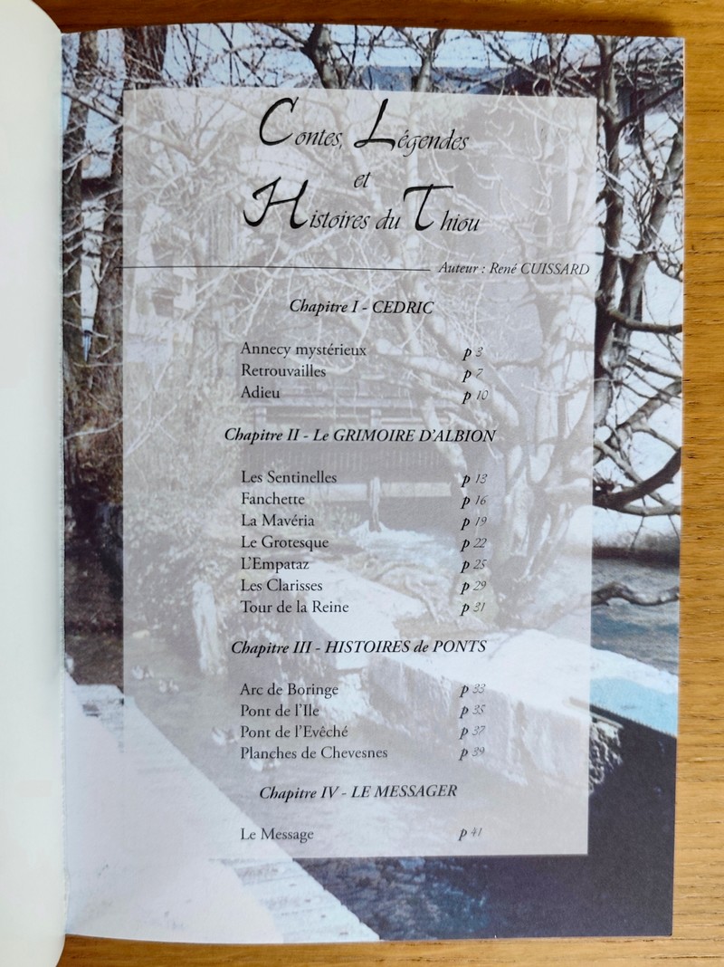 Contes, légendes et histoire du Thiou