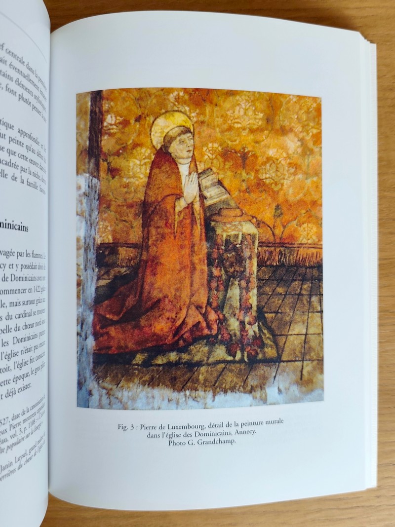 Annesci N° 37 - F. Bourdier, Une évocation du Musée d'Annecy - petite histoire des musées d'Annecy et de ses conservateurs 1842-1985 - La vierge, l'Apôtre Thomas et Pierre de Luxembourg