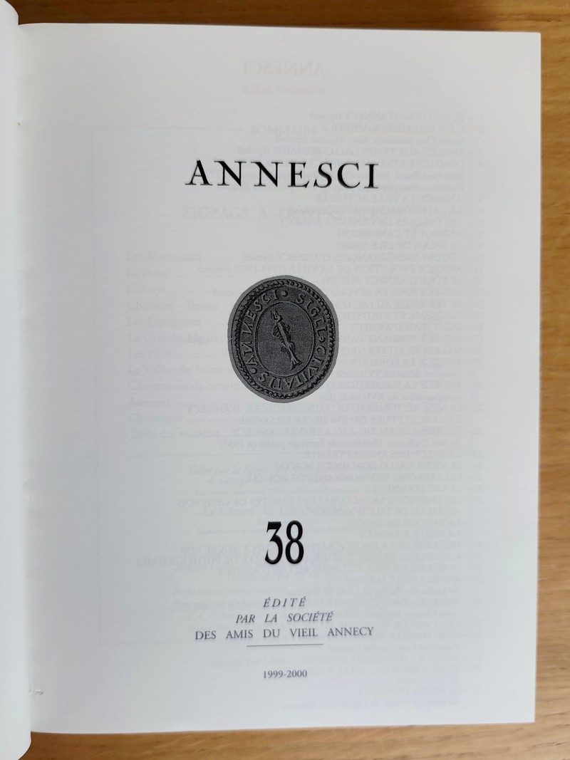 Annesci N° 38 - Zigzags à travers bois