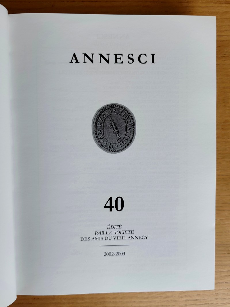 Annesci N° 40 - Les bateaux à vapeur du lac d'Annecy
