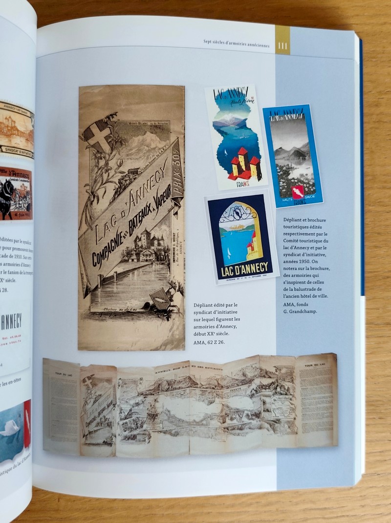 Annesci N° 45 - Empreintes annéciennes. Essai de collecte des armoiries et dates