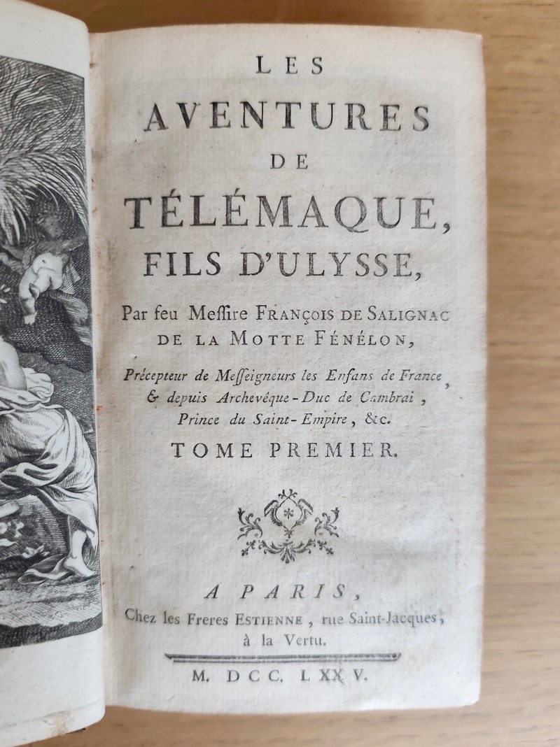Les aventures de Télémaque, fils d'Ulysse (2 volumes en 1)