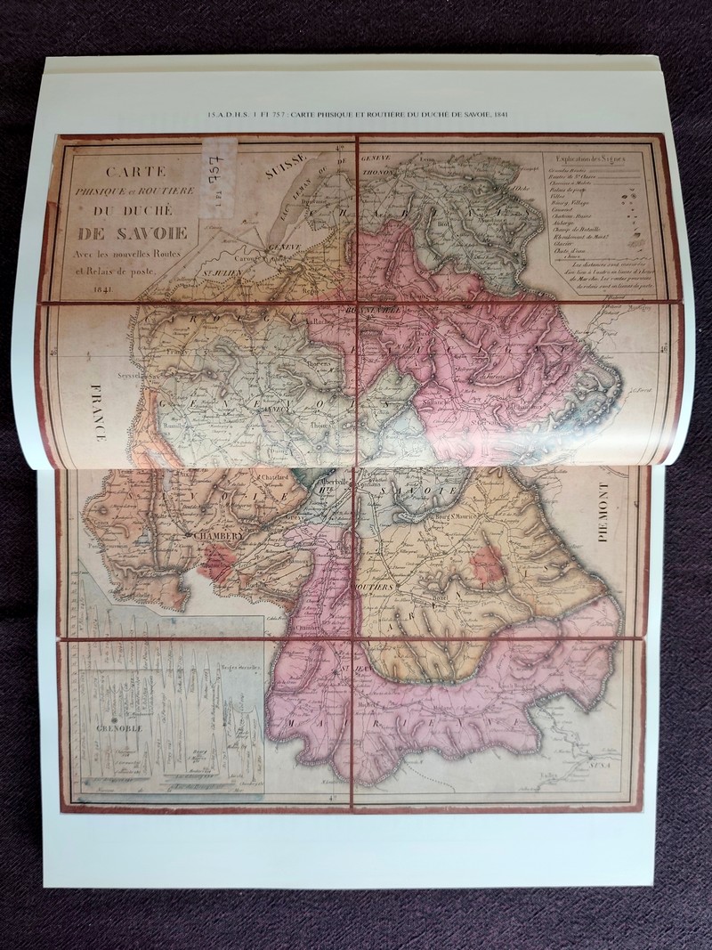 Dictionnaire Géographique du Duché de Savoie, 1840. Contenant la nomenclature et la description du Duché, des Provinces, toutes les Villes, Bourgs et Communes (2 volumes)
