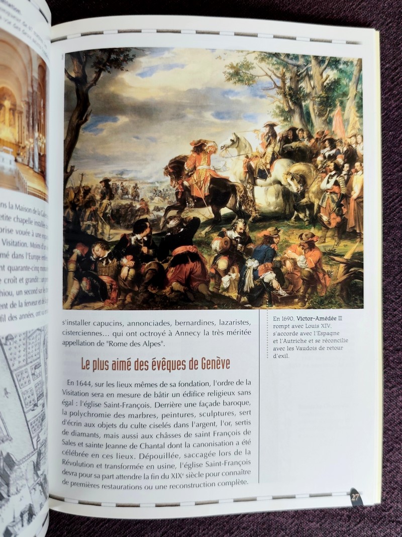 Annecy, une ville, un lac, traces d'histoire